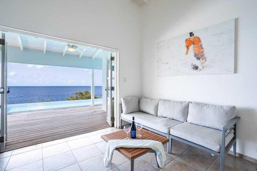 Cliff Cottage- Vacation Villa With Breath Taking Sea View Kralendijk  Exterior photo